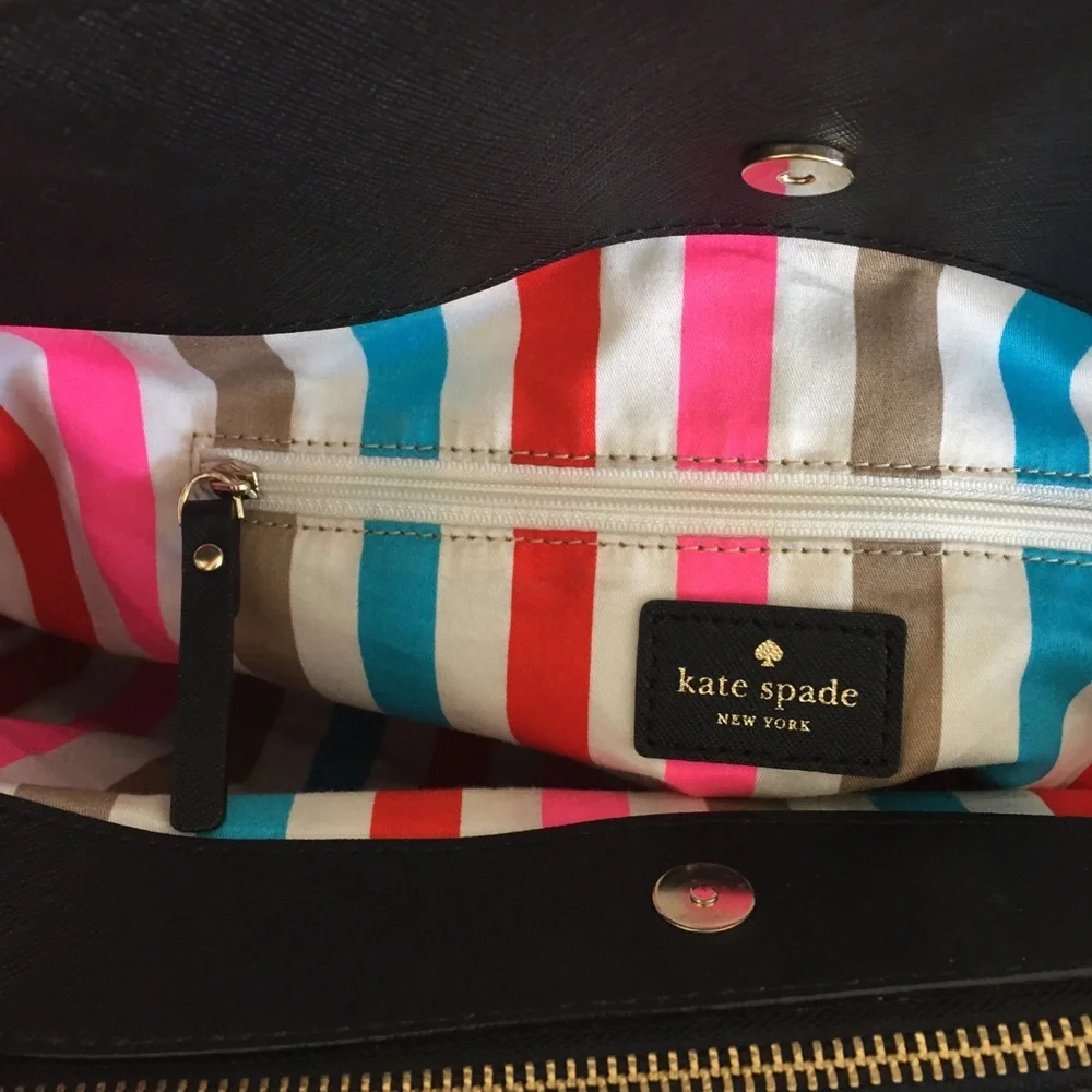 Kate Spade black NEWBURY LANE LODEN Tote
